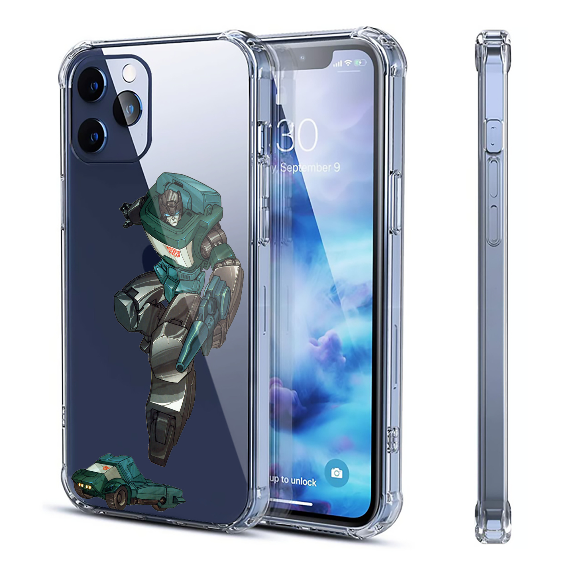 （画像用）  【iPhone 12シリーズ対応】透明スマホケース（クリアソフトケース）
